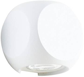 LED buitenwandlamp Ballito, up-/downlight, wit