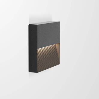 LED buitenwandlamp Direxus downlight 18x18cm antraciet (RAL 7016)