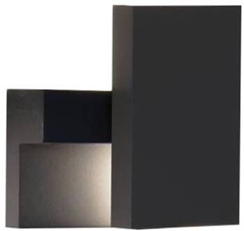 LED buitenwandlamp E199, grafiet, kap draaibaar