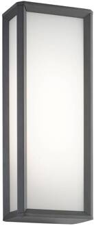 LED buitenwandlamp Skat, CCT, antraciet, aluminium zwart