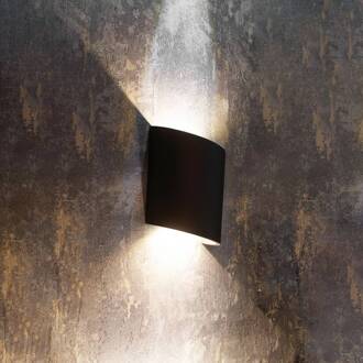 LED buitenwandlamp Sochi in donkergrijs