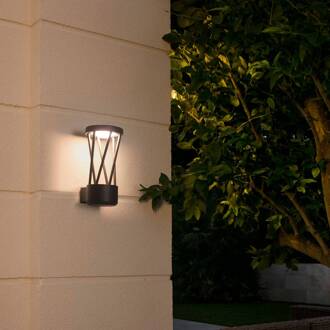 LED buitenwandlamp Twist antraciet