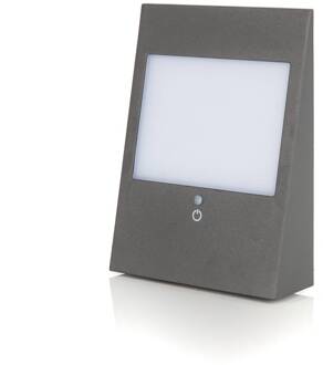 LED buitenwandsolarlamp CMD 9019 met sensor antraciet