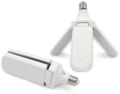 LED Bulb 45W E27 220V 30W 60W Home Energy Saving High Brightness Pendant Light Foldable Fan Blade LED Garage Light