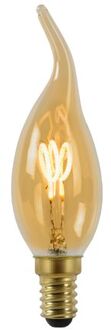 Led Bulb Filament Lamp Ø 3,5 Cm Led Dimb. Oranje