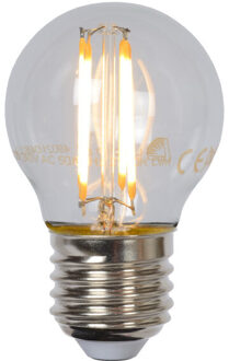 Led Bulb Filament Lamp Ø 4,5 Cm Led Dimb. Transparant