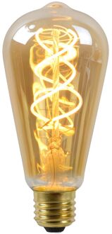 Led Bulb Filament Lamp Ø 6,4 Cm Led Dimb. Oranje