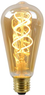 Led Bulb Filament Lamp Ø 6,4 Cm Led Dimb. Oranje
