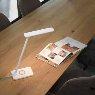 LED bureaulamp Florentina, wit