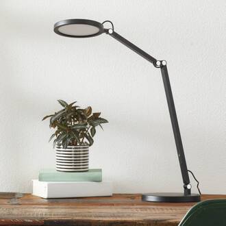 LED bureaulamp Regina met dimmer, zwart