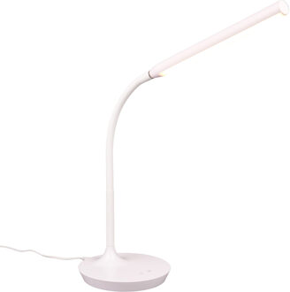 LED Bureaulamp - Tafelverlichting - Trion Root - 5W - Aanpasbare Kleur - Wit - Kunststof