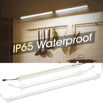 LED Cabinet Light 220V 30cm50cm Cupboard Wardrobe Lamp SMD2385 72leds Waterproof LED Tube For Kitchen Bedroom Closet Living Room
