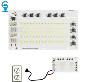 LED Chip 10W 20W 30W 50W 100W SMD2835 Light Chip LED Lamp 220V 240V No Need Driver for Flood Light Spotlight DIY Lighting