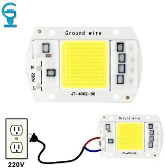 LED Chip 10W 20W 30W 50W COB Chip LED Lamp 220V 240V No Need Driver for Flood Light Spotlight Lampada DIY Lighting