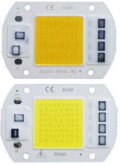 LED Chip AC 220V 240V 10W 20W 30W 50W COB Chip LED Lamp No Need Driver for Flood Light Spotlight Outdoor DIY Lighting
