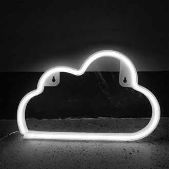 Led Cloud Neon Light Sign Night Lamp Muur Art Decoratieve Kamer Party Decor Voor Kids Babykamer Verlichting Xmas party F