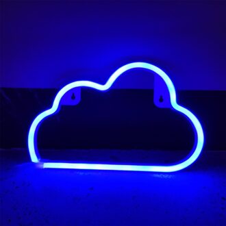 Led Cloud Neon Light Sign Night Lamp Muur Art Decoratieve Kamer Party Decor Voor Kids Babykamer Verlichting Xmas party