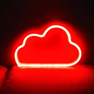 Led Cloud Neon Light Sign Night Lamp Muur Art Decoratieve Kamer Party Decor Voor Kids Babykamer Verlichting Xmas party