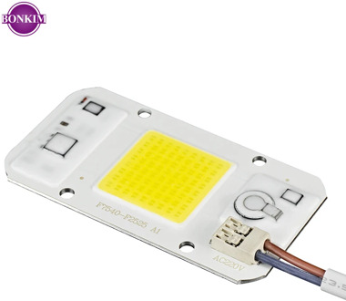 LED COB Chip Grow LED Light 110V 220V 20W 30W 50W Cold Warm White Day White No Welding Dimmable SpotlightFloodlight DIY Lighting