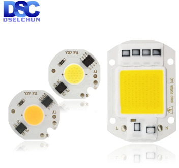 LED COB Chip Lamp 10W 20W 30W 50W 220V Smart IC No Need Driver LED Bulb 3W 5W 7W 9W for Flood Light Spotlight Diy Lighting