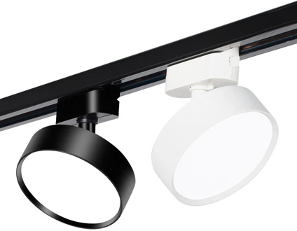 Led COB Track Light Aluminum Spotlights 9W 12W 18W Modern Ceiling Rail Track Lighting Spot Commercial Rail Fill Light AC100-240V