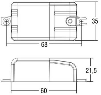 LED converter 350mA, 6W wit