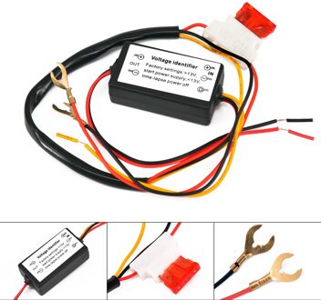 Led-dagrijverlichting Drl Relais Harnas Vervagen Op Uit in out Control Dimmer