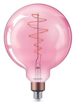 LED Deco filament globe lamp rose dimbaar - E27 G200 4,5W 270…