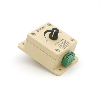 LED Dimmer DC 12V 24V 8A Verstelbare Helderheid Lamp Driver Enkele Kleur 5050 5630 led Strip Licht voeding Controller