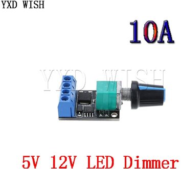 Led Dimmer Power Controller 5V 12V 10A Voltage Regulator Pwm Dc Motor Speed Controller Gouverneur Traploze Speed Regulator dimmers