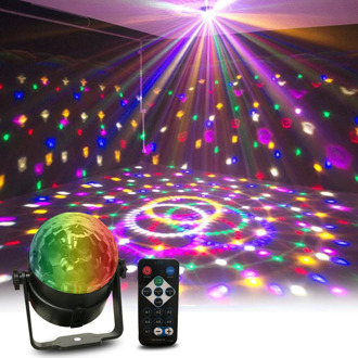 Led Disco Light Stage Lights DJ Disco Ball Sound Activated Laser Projector Effect Lamp Light Music Christmas Party