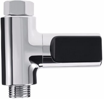 Led Display Celsius Water Temperatuur Meter Monitor Elektriciteit Douche Thermometer 360 Graden Rotatie Flow Zelf-Genererende