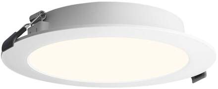 LED Downlight - Inbouwspot - Mini LED paneel - 18 Watt 1820lm - Rond - 2700K Warm Wit - Ø220 mm