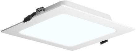 LED downlight - inbouwspot vierkant - 6W - 490 lm - 6500K Daglicht wit - IP20 - 120x120mm