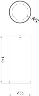 LED-downlight Lucea 20 W wit wit (RAL 9016)