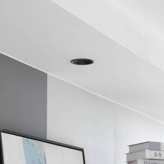 LED downlight Niria, zwart, 2.700K