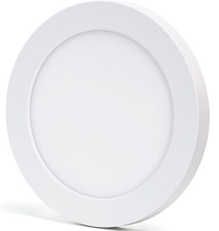 LED Downlight Pro - Aigi Foka - Inbouw/Opbouw - Rond - 12W - Aanpasbare Kleur CCT - Mat Wit - Kunststof