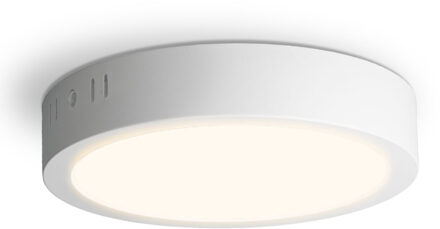 LED downlight - Round surface - 18W - 1820 lm - 2700K Warm wit - IP20 - opbouw