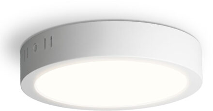 LED downlight - Round surface - 18W - 1820 lm - 4000K Neutraal wit - IP20 - opbouw