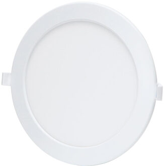 LED Downlight - Smart LED - Wifi LED - Slimme LED - Aigi Zumba - 18W - Aanpasbare Kleur - Inbouw Rond - Mat Wit