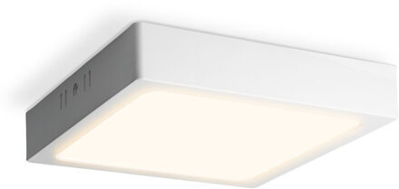 LED downlight - Square surface - 12W - 1160 lm - 2700K Warm wit - IP20 - opbouw