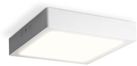 LED downlight - Square surface - 12W - 1160 lm - 4000K Neutraal wit - IP20 - opbouw
