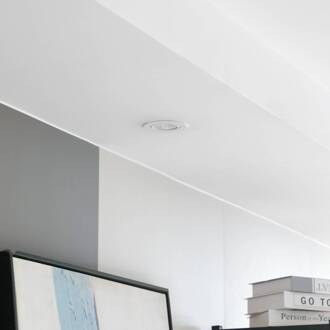 LED downlight Zarik, wit, 2.700K