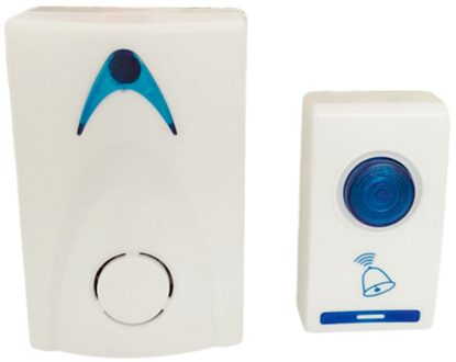 Led Draadloze Chime Deurbel Deurbel & Wireles Afstandsbediening 32 Tune Liedjes C1 100M Bereik Voor Home Office hotel