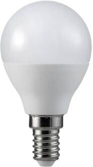 LED druppel E14 4,5 W 2.700 K opaal, 2-pak