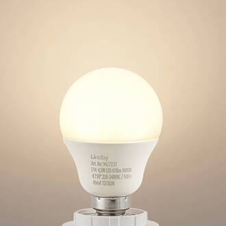 LED druppellamp E14 G45 4,5W 3.000K opaal
