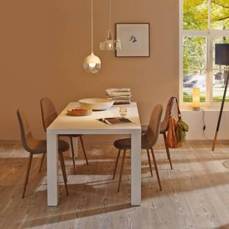 LED druppellamp, gloeidraad, E14, 6,5 W, helder, 2.700K duidelijk