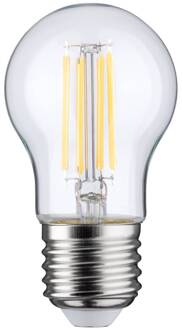 LED druppellamp, gloeidraad, E27, 6,5 W, helder, 2.700K duidelijk