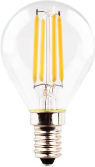 LED druppellamp Retro E14 4W 2.700 K Filament helder