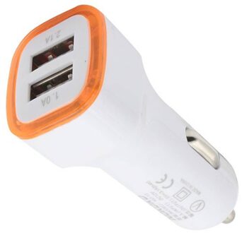 Led Dual Usb Auto-oplader Sigarettenaansteker Auto-oplader Voor Gps Mobiele Telefoon MP3 Pda Bluetooth Headset Digitale Camera nee.4